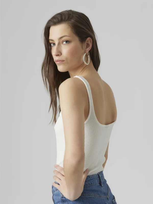 Acheter Vero Moda Vmisla Tank – Débardeur – Snow White 4