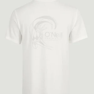 acheter en ligne O’Neill Circle Surfer – T-Shirt Imprimé – Snow White 21