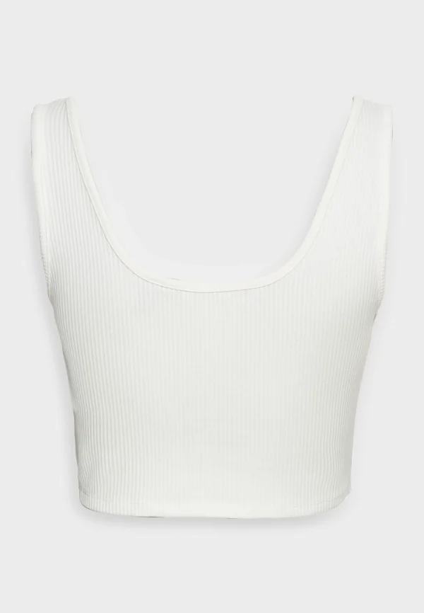 Vero Moda Petite Vmriva Crop Top – Débardeur – Snow White SOLDES TOUT À 3