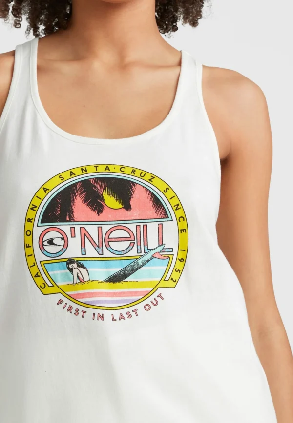 Officielle O’Neill Connective Graphic Tank – Débardeur – Snow White 5