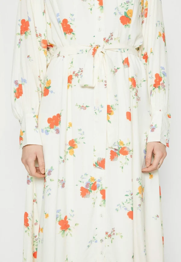 Selected Femme Slfwalda Midi Dress – Robe Chemise – Snow White boutique en ligne 7