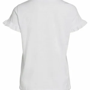 se précipiter pour acheter Vila T-Shirt Basique – Optical Snow 18