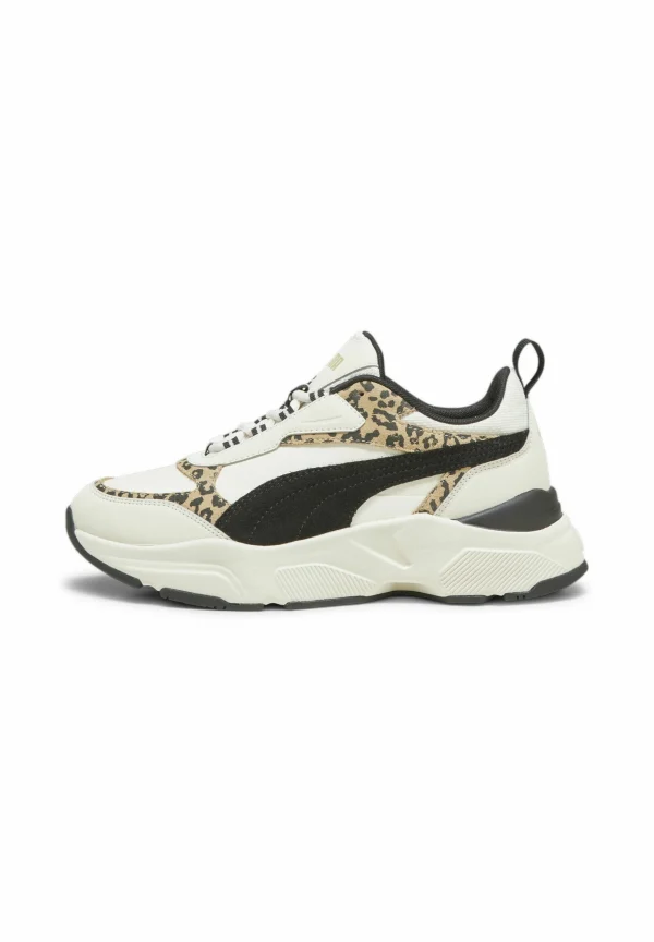 Meilleur Service Puma Cassia Animal – Baskets Basses – Alpine Snow- Black-Frosted Ivory 1