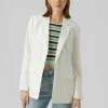 site soldes Vero Moda Carmen Ls – Blazer – Snow White 25