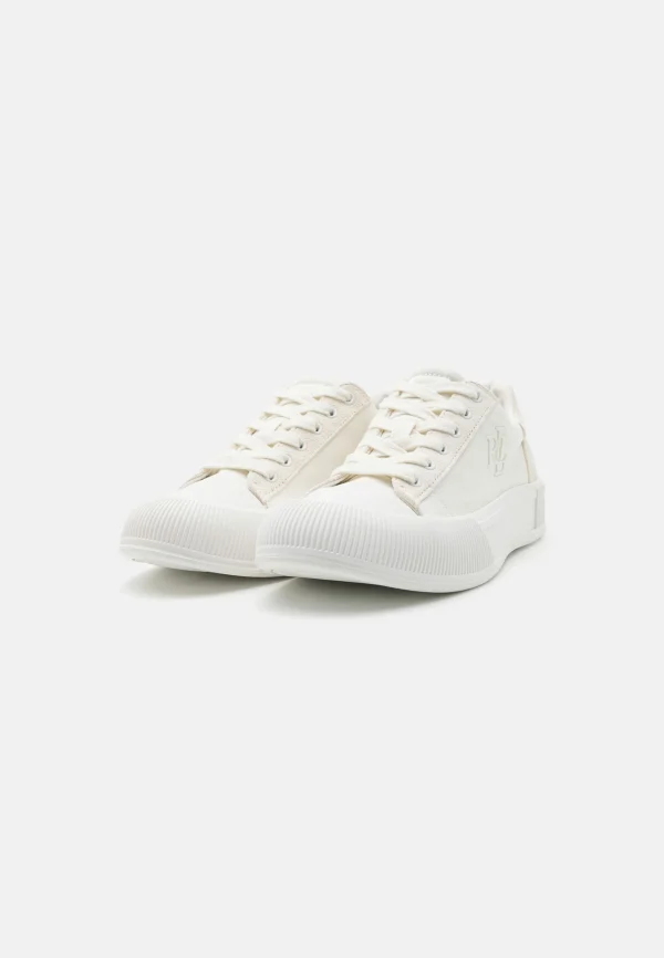 magasin france Lauren Ralph Lauren Daisie – Baskets Basses – Snow White/Club House Cream 4