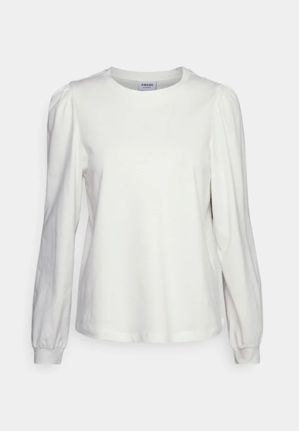 Service Clients Dédié Vero Moda Vmkerry Ls O Neck Vma Noos – T-Shirt À Manches Longues – Snow White 7