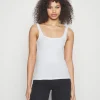 outlet soldes Vero Moda Tall Vmisla Tank – Débardeur – Snow White 17