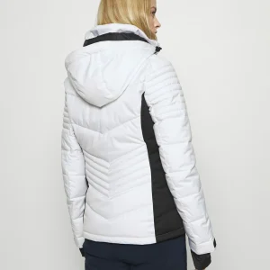 Superdry Snow Luxe Puffer – Veste De Ski – White vente à bas prix 18