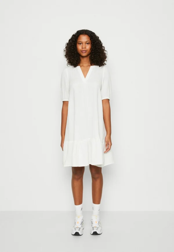 Vero Moda Vmnatali – Robe De Jour – Snow White boutiqued pas cher 1