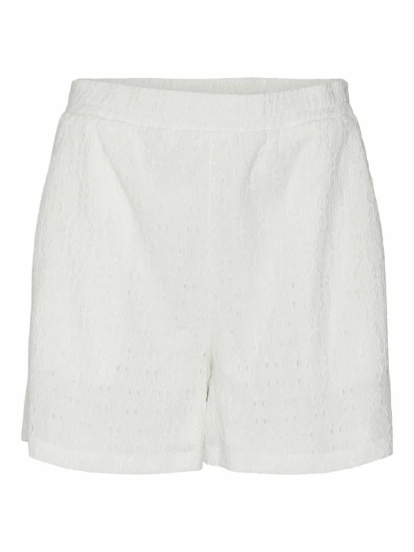 Vero Moda Vmulrikke Broderie Anglais – Short – Snow White grossiste en ligne 6