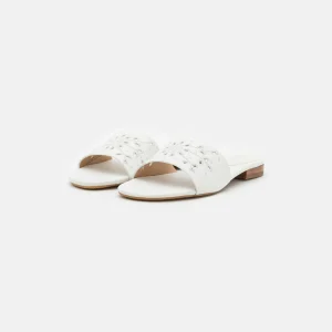 prix de gros Lauren Ralph Lauren Andee Eylt Sandals Slide – Mules – Snow White 13