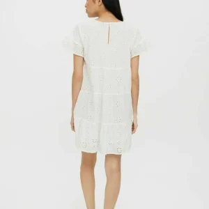 de garantie authentique Vero Moda Mit Kurzen Ärmeln Broderie Anglaise – Robe De Jour – Snow White 11