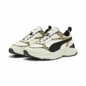 Meilleur Service Puma Cassia Animal – Baskets Basses – Alpine Snow- Black-Frosted Ivory 10