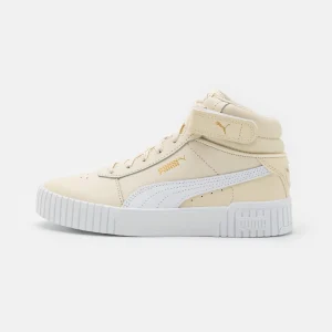 Puma Carina 2.0 Mid – Baskets Montantes – Alpine Snow/White/Gold outlet soldes 10