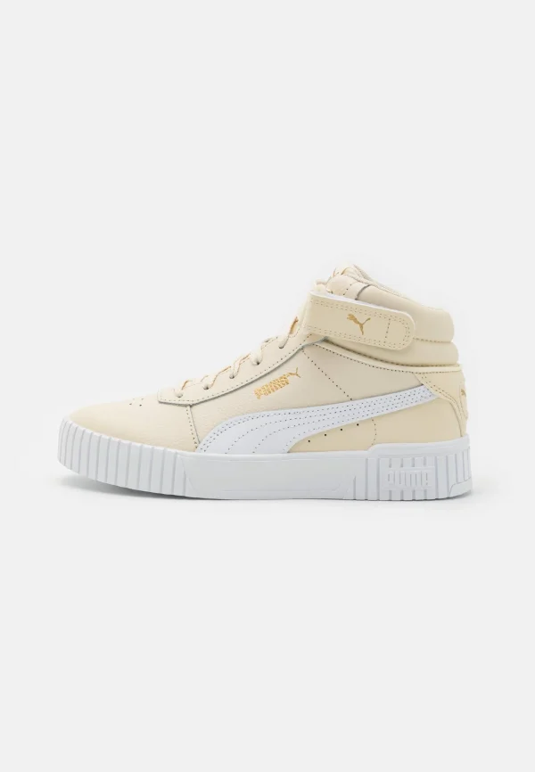 Puma Carina 2.0 Mid – Baskets Montantes – Alpine Snow/White/Gold outlet soldes 3