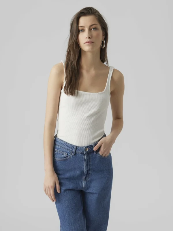 Acheter Vero Moda Vmisla Tank – Débardeur – Snow White 3