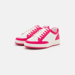 Lauren Ralph Lauren Hailey Ii Lace – Baskets Basses – Snow White/Sport Pink achetez pas cher 13