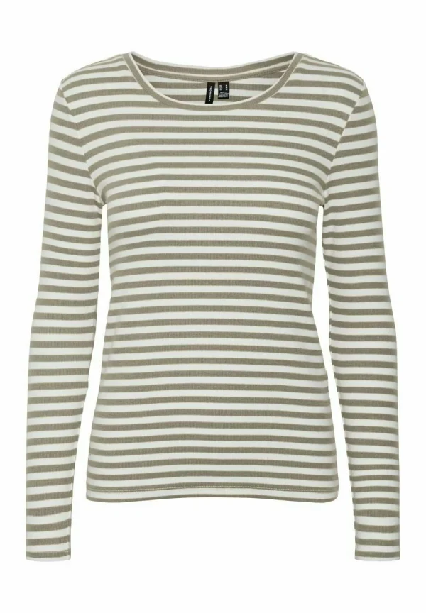 Satisfait ou Remboursé Vero Moda Mit Langen Ärmeln Gestreiftes – Pullover – Snow White 6