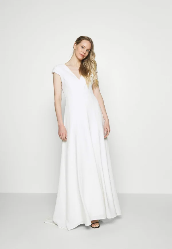 site soldes IVY OAK BRIDAL Bridal Cap Sleeve Dress – Robe De Cocktail – Snow White 1