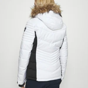 Superdry Snow Luxe Puffer – Veste De Ski – White vente à bas prix 16