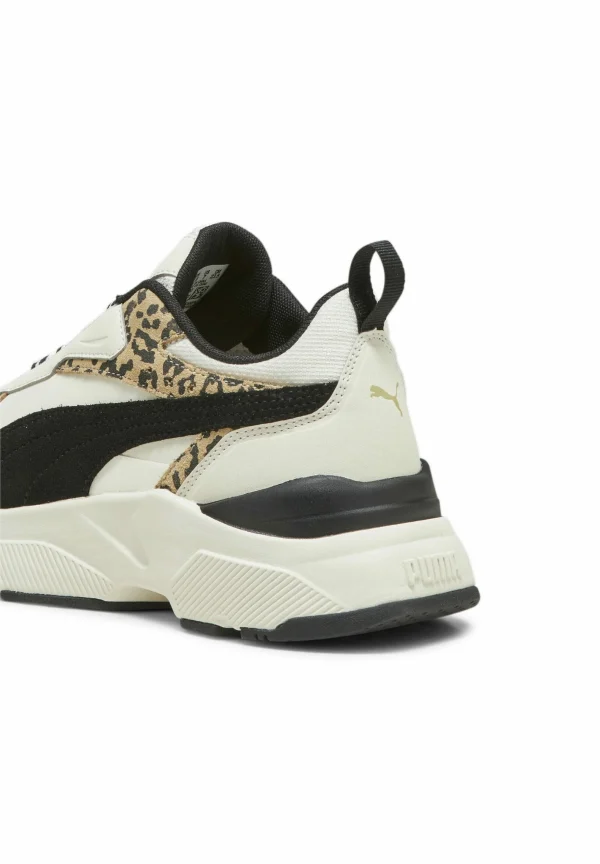 Meilleur Service Puma Cassia Animal – Baskets Basses – Alpine Snow- Black-Frosted Ivory 6