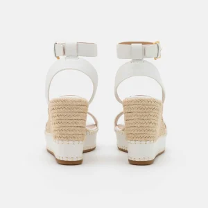 magasin pour Lauren Ralph Lauren Hilarie Wedge – Sandales À Plateforme – Snow White 15