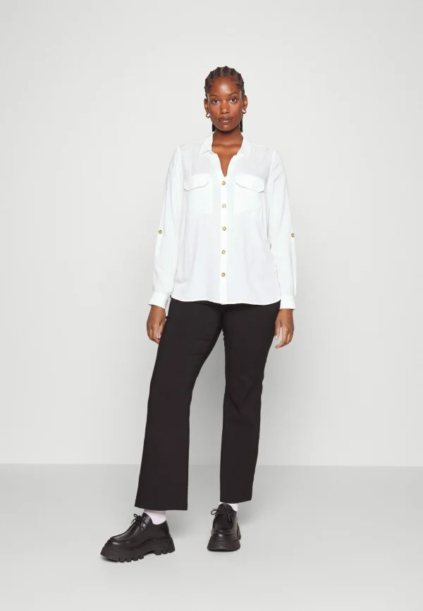 Vero Moda Curve Vmbumpy Shirt New – Tunique – Snow White magasin en ligne france 3