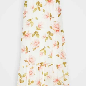 Top ventes Vila Vimilina Flower Midi Skirt – Jupe Trapèze – Snow White 16