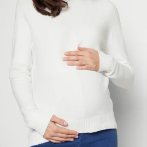 outlet Vero Moda Maternity Vmmdoffy O Neck – Pullover – Snow White 21