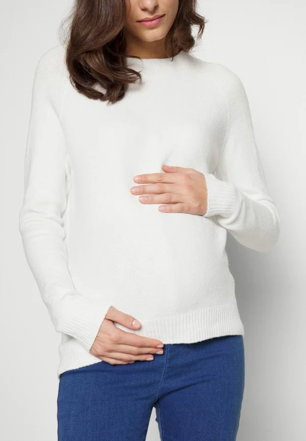 outlet Vero Moda Maternity Vmmdoffy O Neck – Pullover – Snow White 8