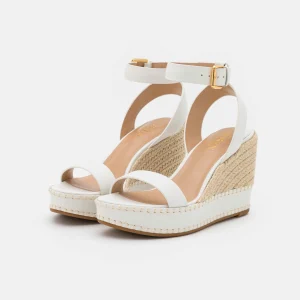 magasin pour Lauren Ralph Lauren Hilarie Wedge – Sandales À Plateforme – Snow White 13