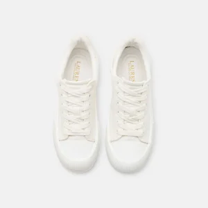 magasin france Lauren Ralph Lauren Daisie – Baskets Basses – Snow White/Club House Cream 17