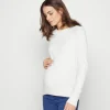 outlet Vero Moda Maternity Vmmdoffy O Neck – Pullover – Snow White 22