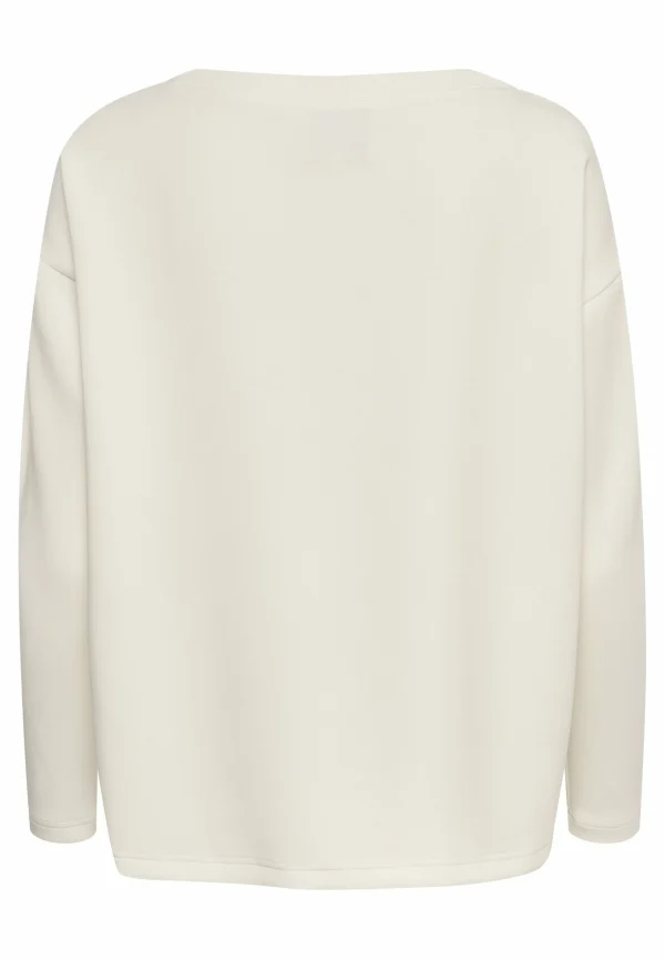 My Essential Wardrobe Elle Boxy – Sweatshirt – Snow White Les achats en ligne 6