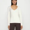 Banana Republic Open Vee Neck – Pullover – Snow Day boutique 25