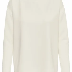 My Essential Wardrobe Elle Boxy – Sweatshirt – Snow White Les achats en ligne 13