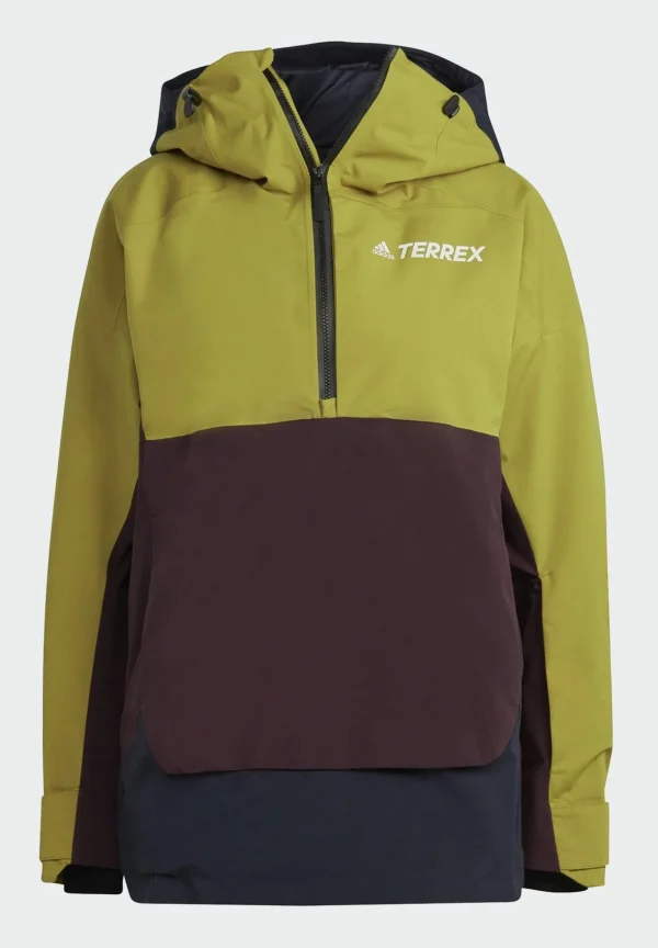 france ADIDAS PERFORMANCE Terrex 2 Layer Rain.Rdy Snow Skianorak – Veste De Snowboard – Pulse Olive/Legend Ink/Shadow Maroon 10