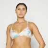 Roxy Retro Revo Athletic – Haut De Bikini – Snow White/Pualani outlet soldes 16