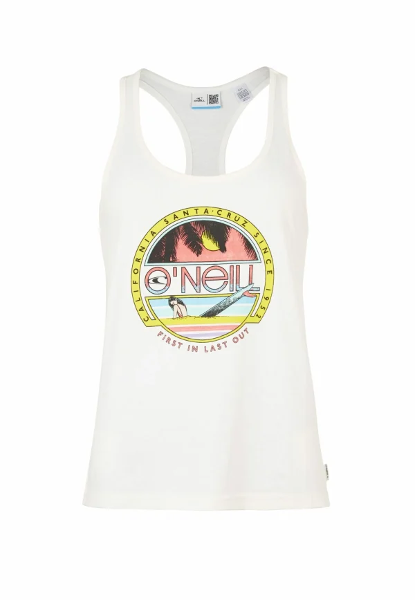 Officielle O’Neill Connective Graphic Tank – Débardeur – Snow White 6