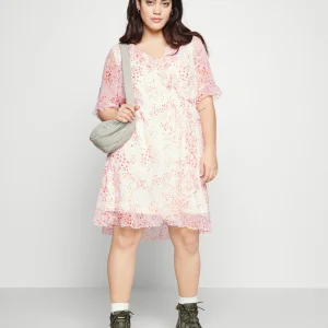 Dernières Nouveautés Vero Moda Curve Vmdora Kaya Short Dress – Robe De Jour – Snow White/Dora 9